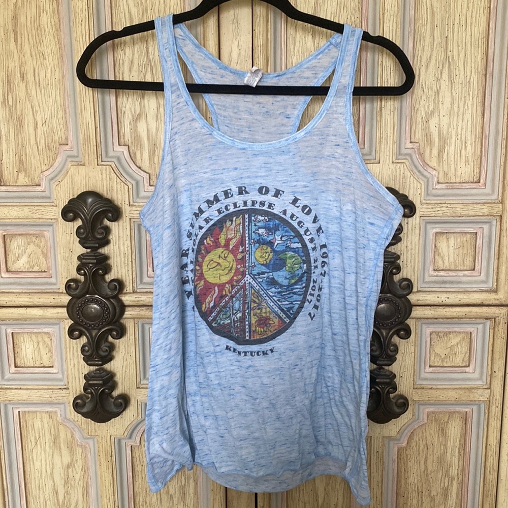 Razor back tank top